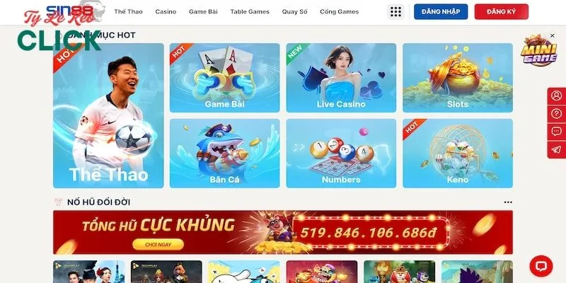 Sin88 - Review Chuyên Sâu Về Nhà Cái Thể Thao 2 Mục tiêu và thông tin về nhà cái bóng đá